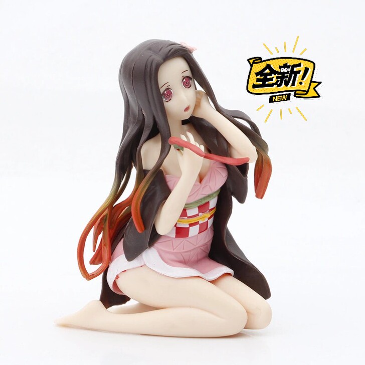 性感豆子手办模型公仔 灶门祢豆子 灭鬼之刃...