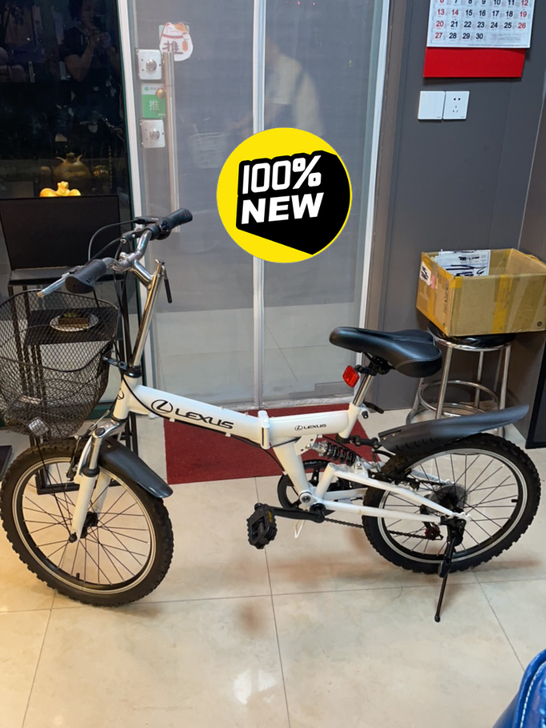 凌志折叠自行车 全新 买车的时候送的 有需...