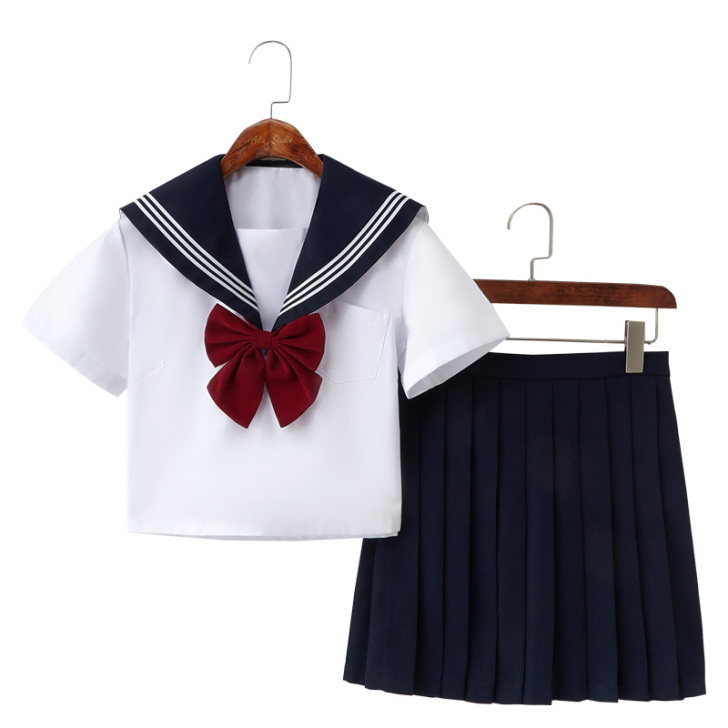 【520价】猫老师日系正统JK制服基础款白...