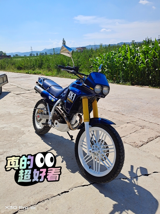 本田一代经典越野拉力摩托车 HONDA A...