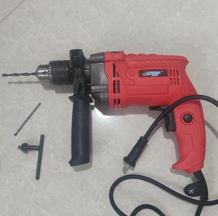 【急售】电钻冲击钻家用带支架套装手电钻工具...