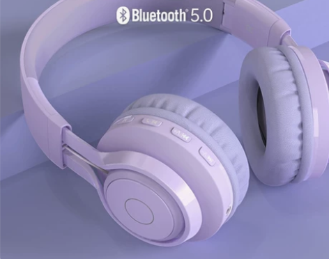 【李佳埼推荐】蓝牙耳机头戴式女生小巧可爱二...