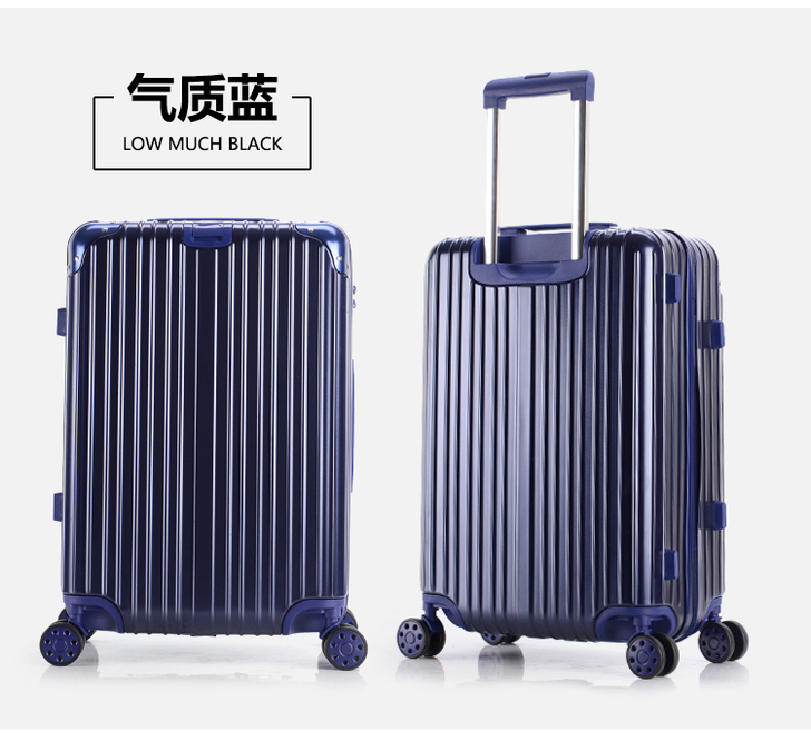 网红行李箱女20旅行箱复古拉杆箱万向轮24...