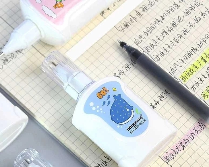 涂改液修正液学生用快干大容量改正液办公用涂...