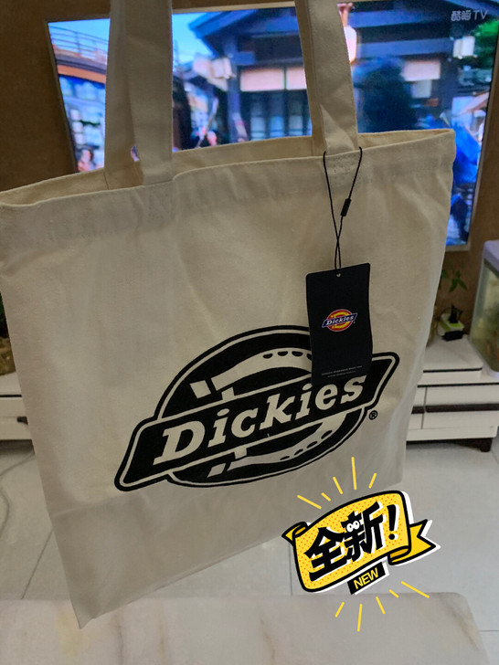 Dickies白色帆布包 全新未使用，包邮...