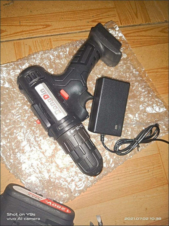 45拿走，东鼎充电电钻德系技术  包邮二手...