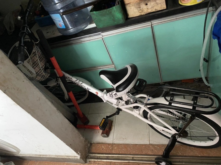 20寸折叠自行车，可以130~175身高小...