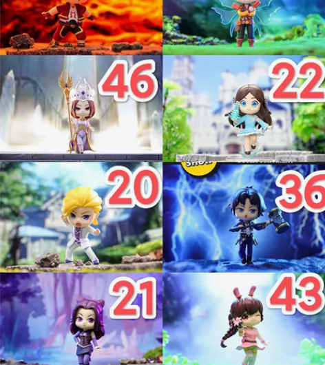 【正品】斗罗大陆斗魂之战盲盒动漫周边唐三小...