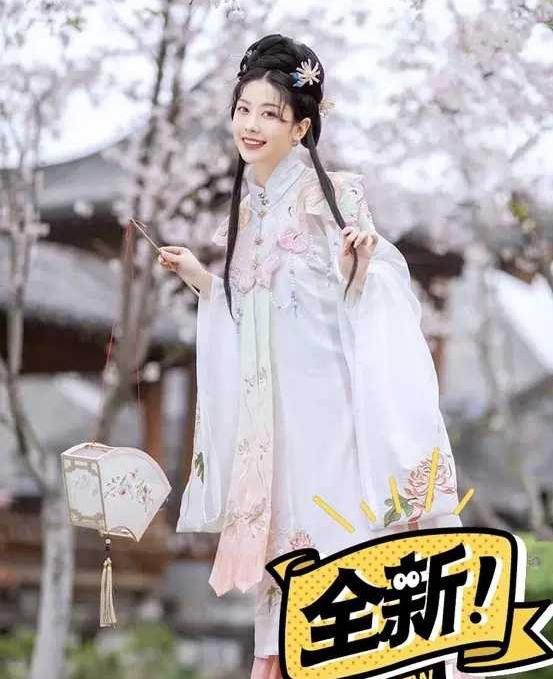 花神记明制汉服s一套  无云肩 无云肩