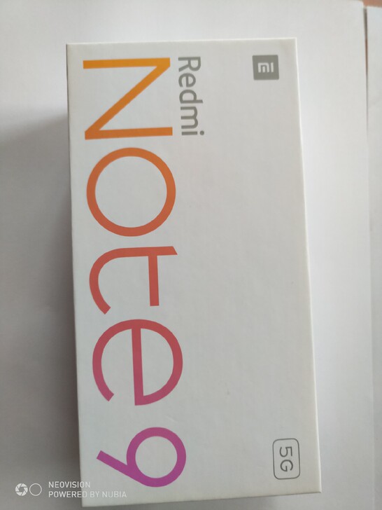 全新note9 5g手机盒＋全套配件。手机...