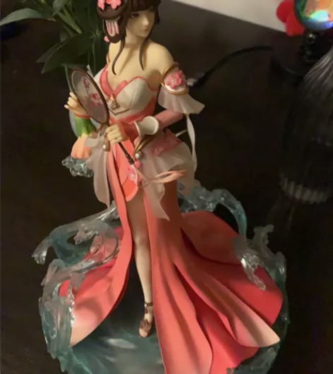 王者荣耀甄姬游园惊梦正版手办 感兴趣的话点...