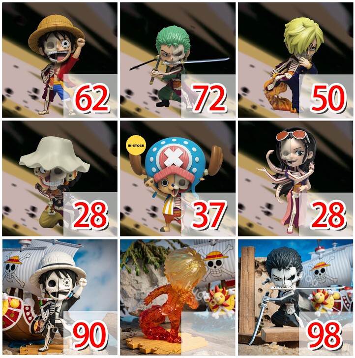 正版 海贼王盲盒手办半解剖拆盒未拆袋 on...