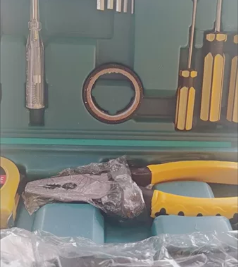 五金工具套装多功能维修工具箱家用组合工具套...