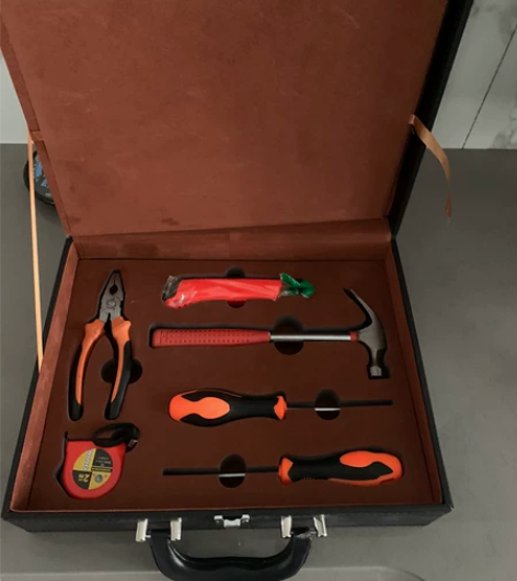 家中必备的全新工具箱六件套，对于女生家用特...