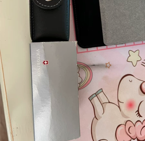 去瑞士旅游时入手的，正品维氏军刀，全新，欢...