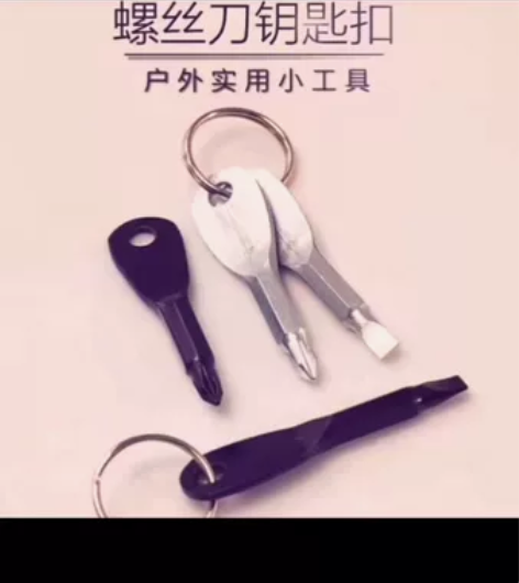 【捡漏6.9元包邮] 便携螺丝刀精铸钢迷你...
