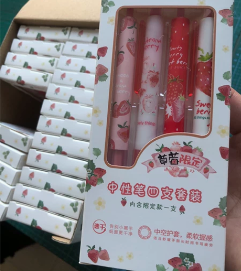 实体店清仓 白雪大容量中性笔12支12元包...