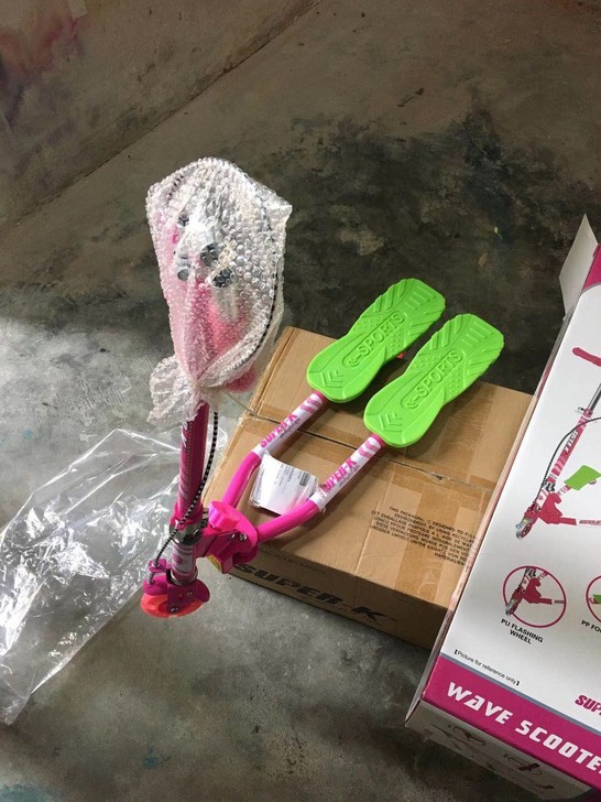 清仓处理！狮普高正品剪刀车，三挡调节高度。...