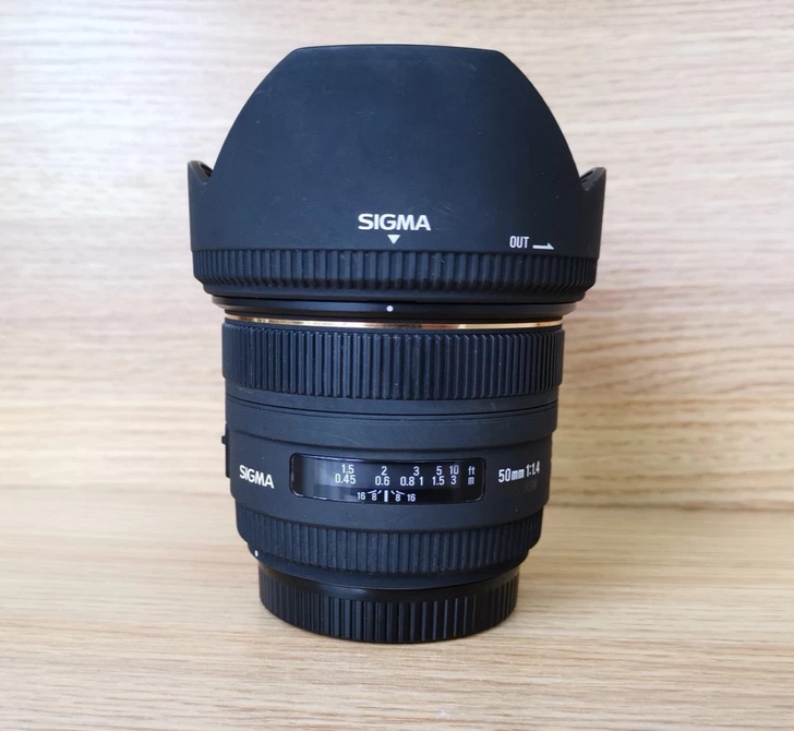 适马50/1.4镜头，佳能卡口成色不错，细...