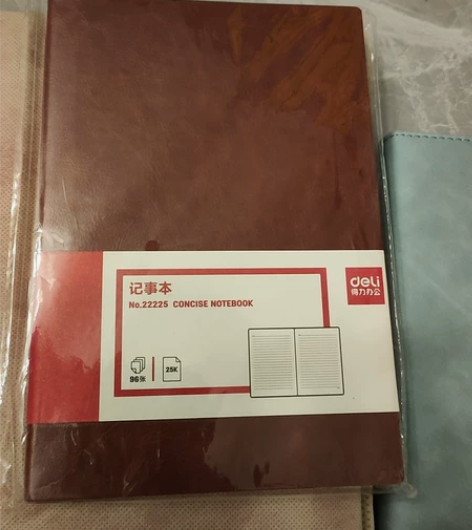 全新得力记事本规格210*142mm得力笔...