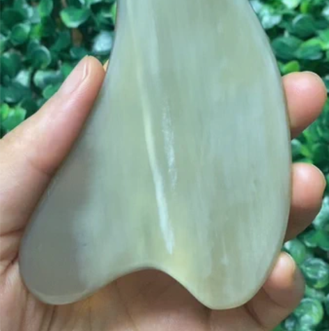 23号——0.4cm厚度牛角刮痧板三角板 ...