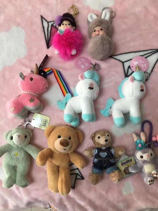 星黛露挂件达菲挂件小熊挂件