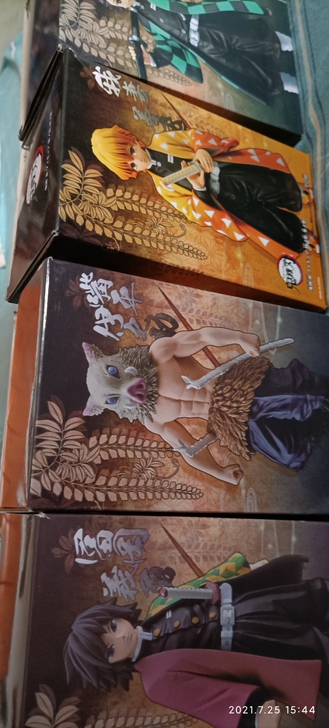 四个国产鬼灭之刃手办出了回血