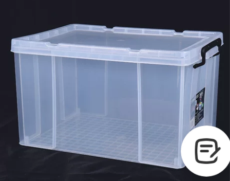 透明收纳箱 透明收纳箱特大容量超大号码手提...