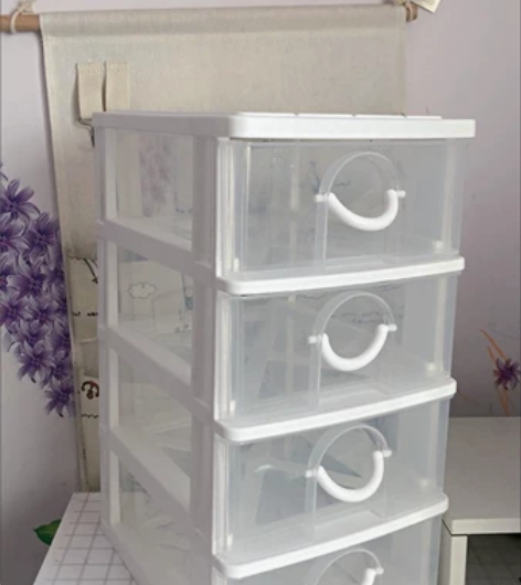 家用塑料桌面收纳盒卧室抽屉式整理盒学生宿舍...