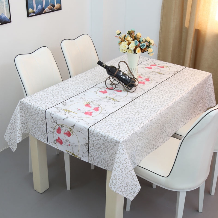 防水桌布防烫防油免洗餐桌布茶几桌布家用台布