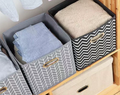 衣服收纳箱可折叠家用布艺衣柜储物箱 实体店...