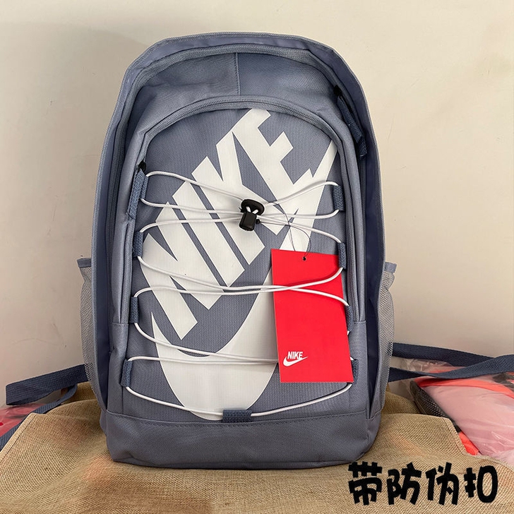 耐克双肩包男旅行背包初中高中学生书包女潮流...