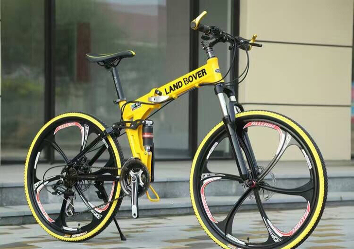 包邮全新非二手奔驰路虎26寸24寸折叠山地...