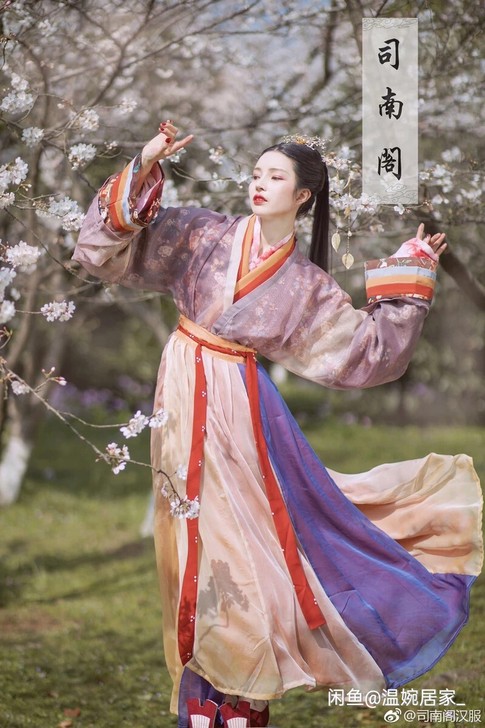 铜雀赋汉服中国风魏晋风