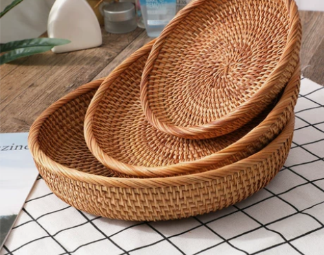 越南藤收纳编织筐 【数量有限，速度下单！】...
