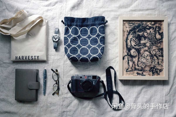 皆川明 铃鼓束口袋 工费