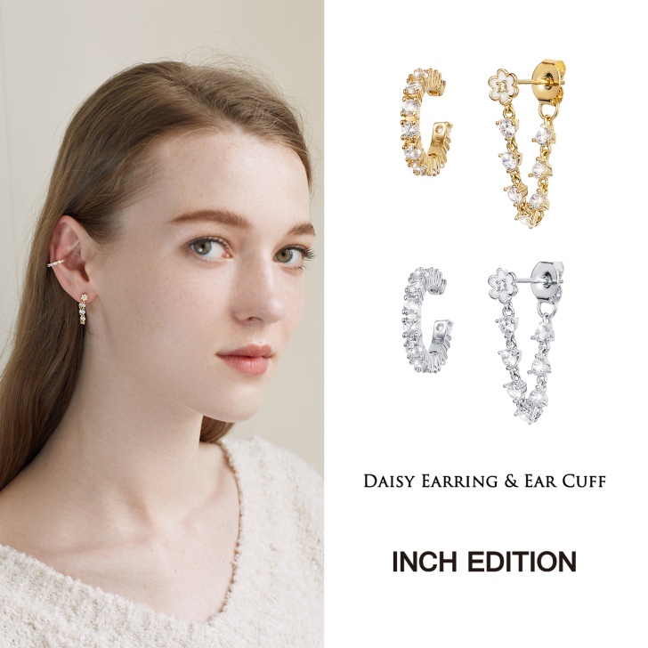 INCH EDITION 耳环银色