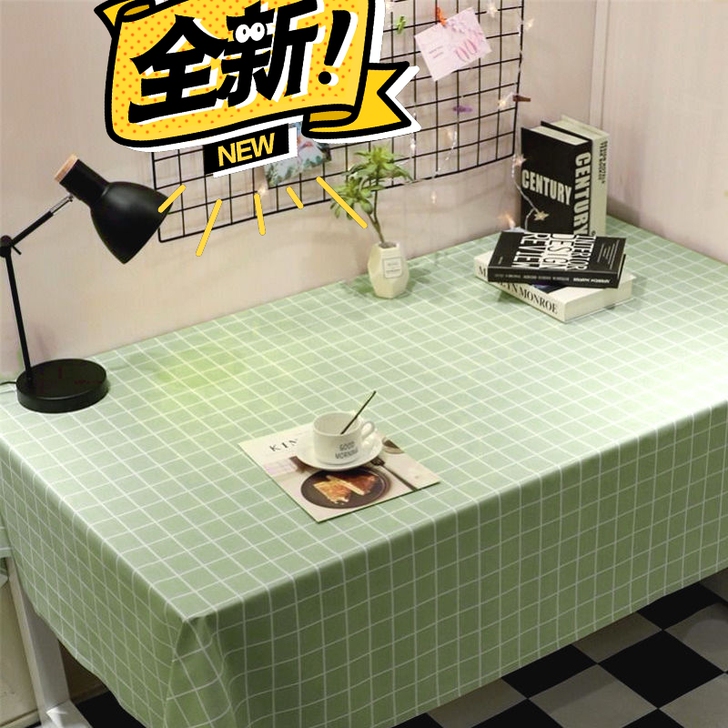 【捡漏】少女心桌布防水防烫防油免洗pvc茶...