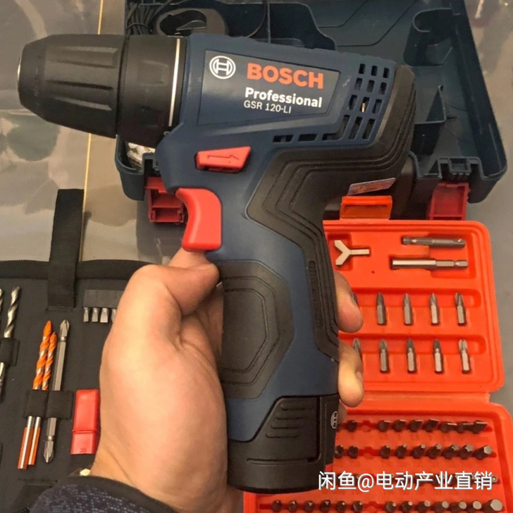 博世锂电钻冲击钻电钻家用电锤电动螺丝刀工业...