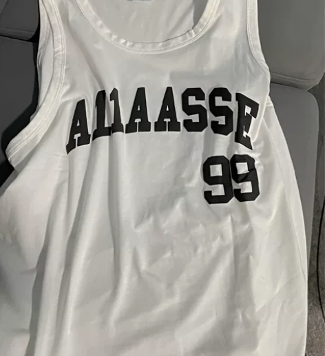 女士背心夏季新款宽松运动背心中长款纯棉背心...