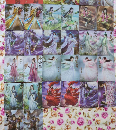 死月金庸群芳谱第一弹+群英录杨过+杨过小龙...