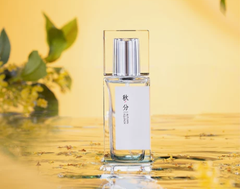 空白高级桂花香水秋分女士清新持久桂花白茶原...