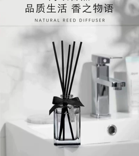 无火丝带方瓶香薰男士专用古龙香薰精油男生白...