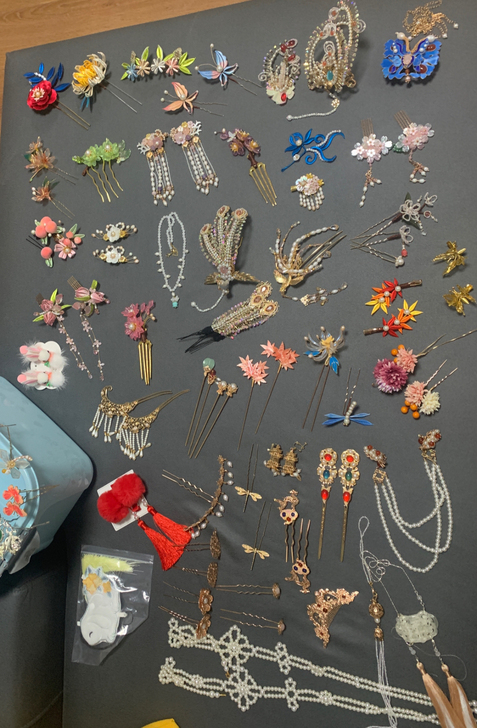 出/换】汉服发饰头饰福袋