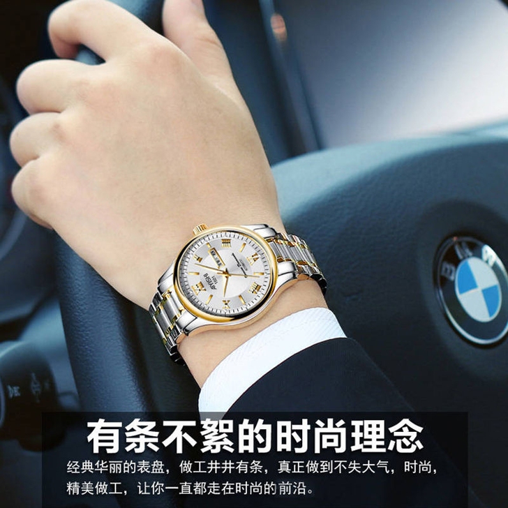 商场撤场清仓价正品瑞士全自动机芯表夜光防水...