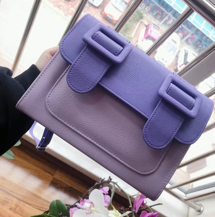 泰国剑桥包正品代购M号拼色小包女2020新...