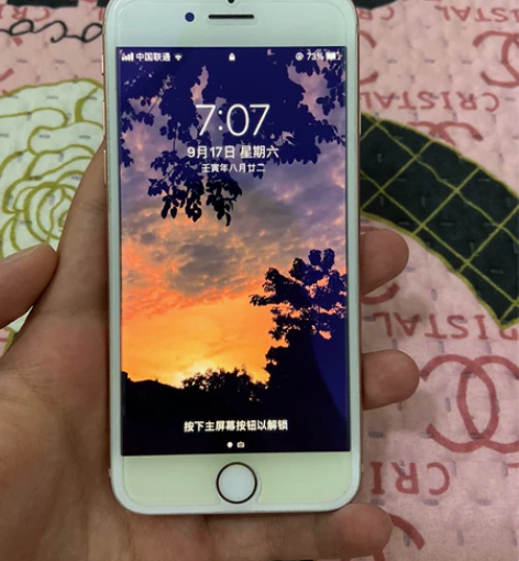 家里奶奶自用苹果8 64G日版无锁使用跟国...