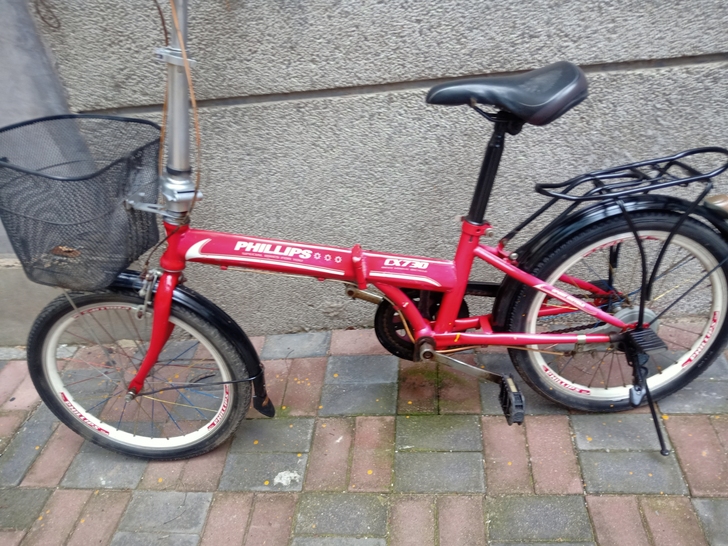 出售菲利普折叠自行车一辆有需要的请留言自提