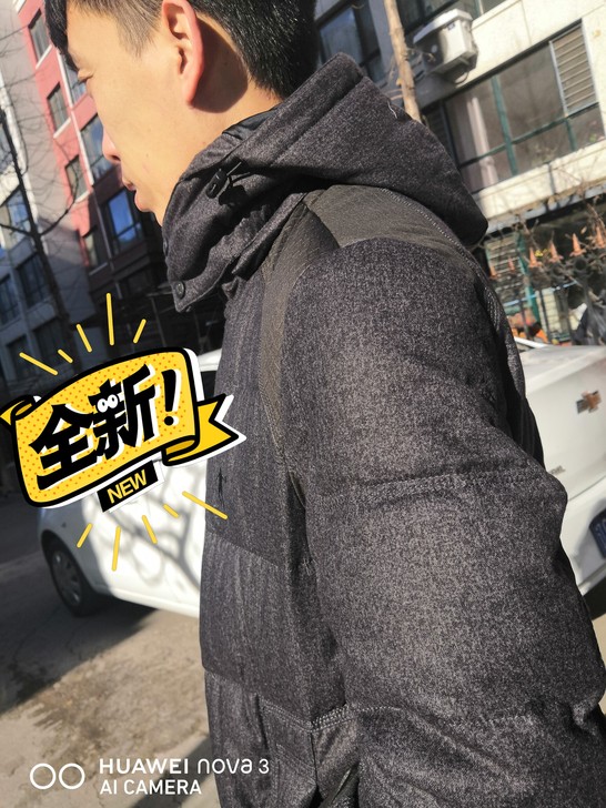 正品男士乔丹羽绒服加厚