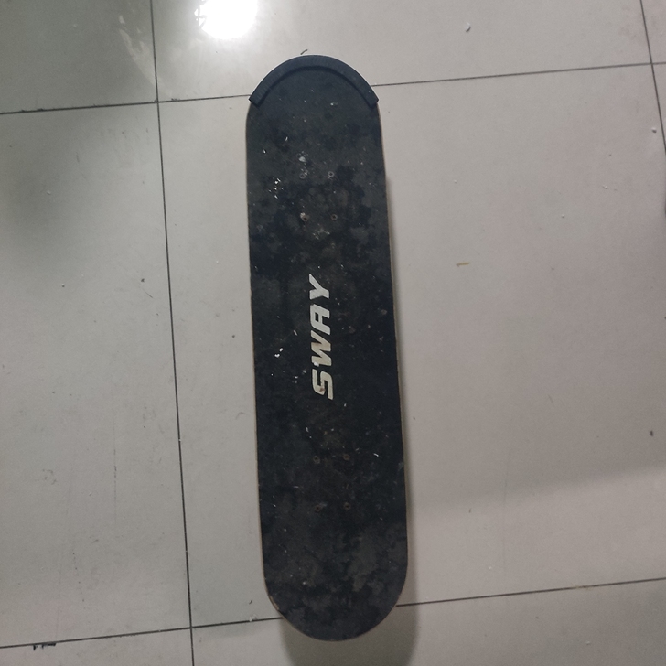 滑板，不用了